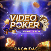 Video Poker machine screen on Super Ace App